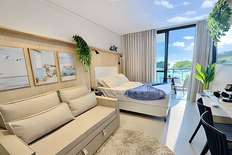 Studio Luxo Verano Muro Alto | 200 metros da praia