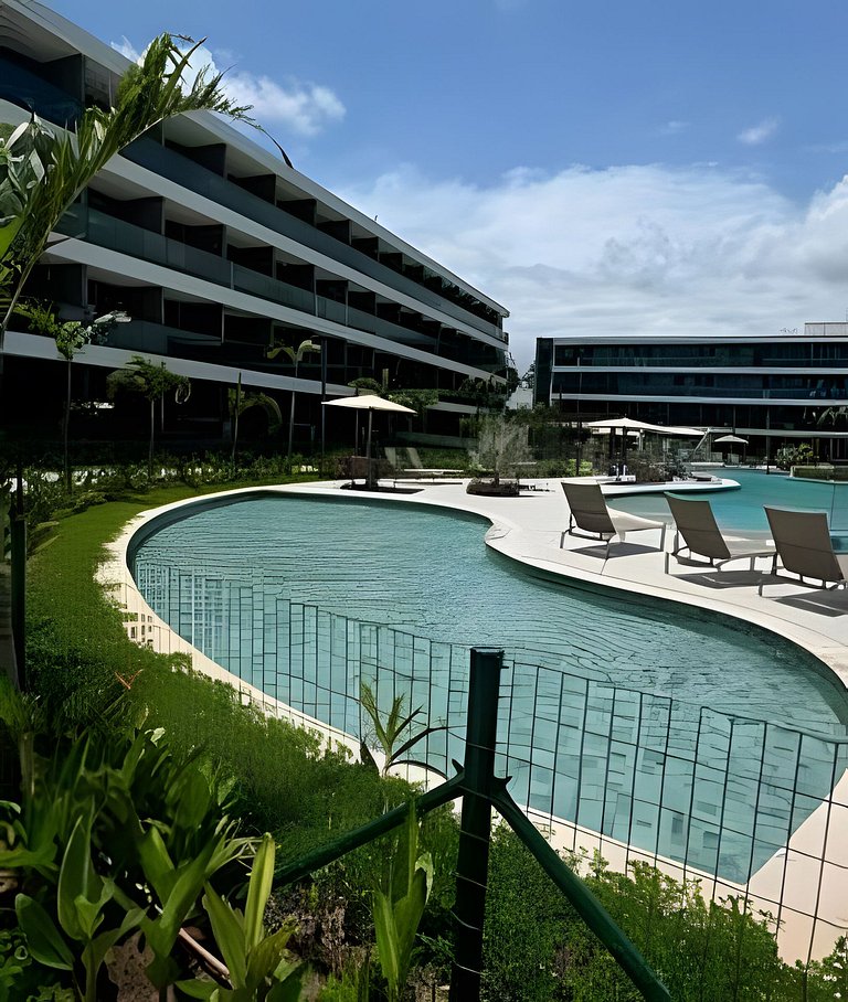 Studio Verano | Vista para as Piscinas