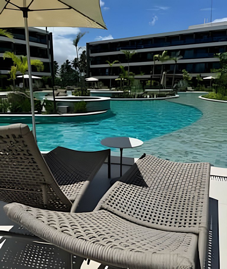 Studio Verano | Vista para as Piscinas