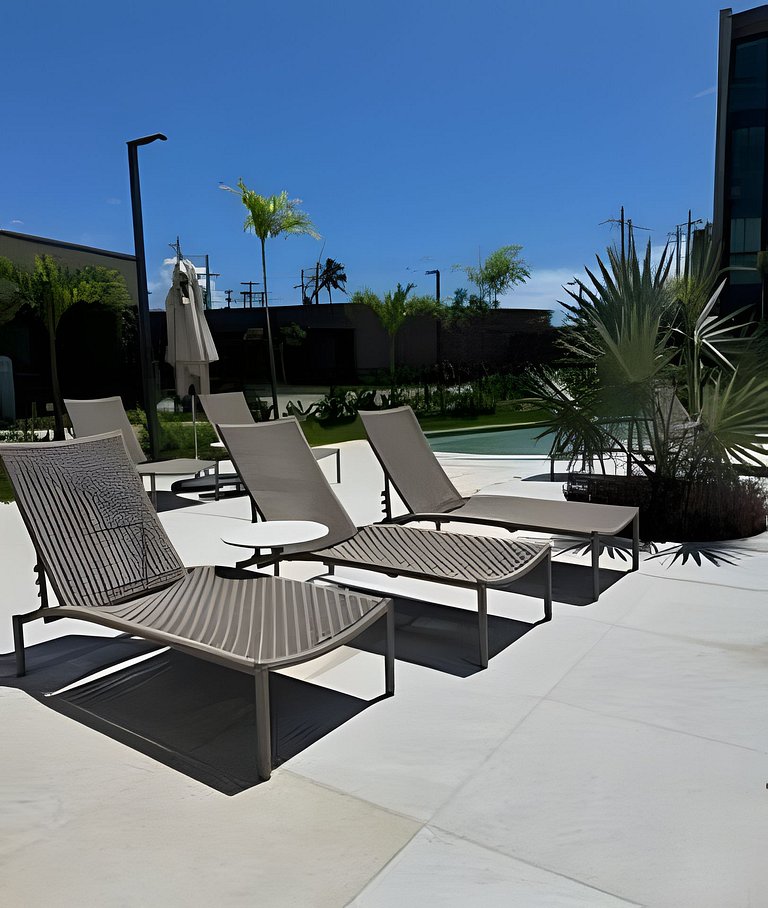 Studio Verano | Vista para as Piscinas