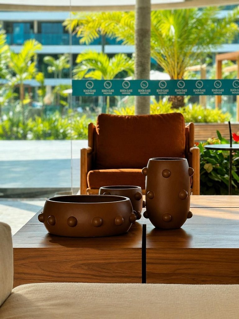 Studio Muro Alto | Resort com lazer completo