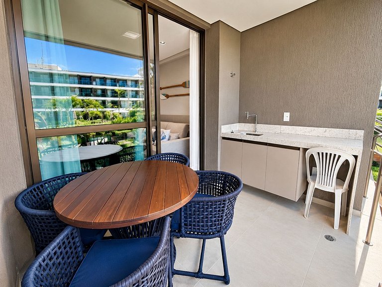 Lindo Térreo com Vista para a Piscina