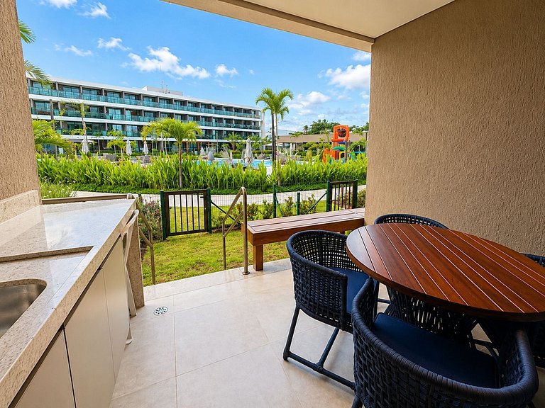 Lindo Térreo com Vista para a Piscina