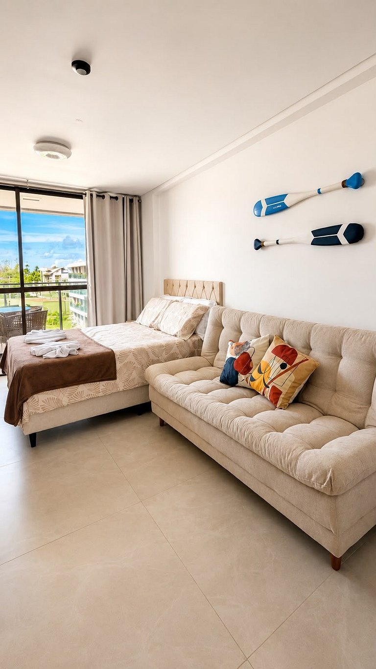 Studio Verano | Vista para as Piscinas